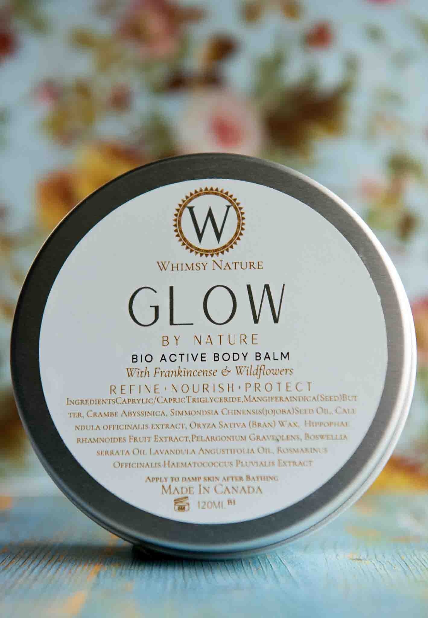 Glow By Nature Whipped Body Balm with Frankincense & Wildflower