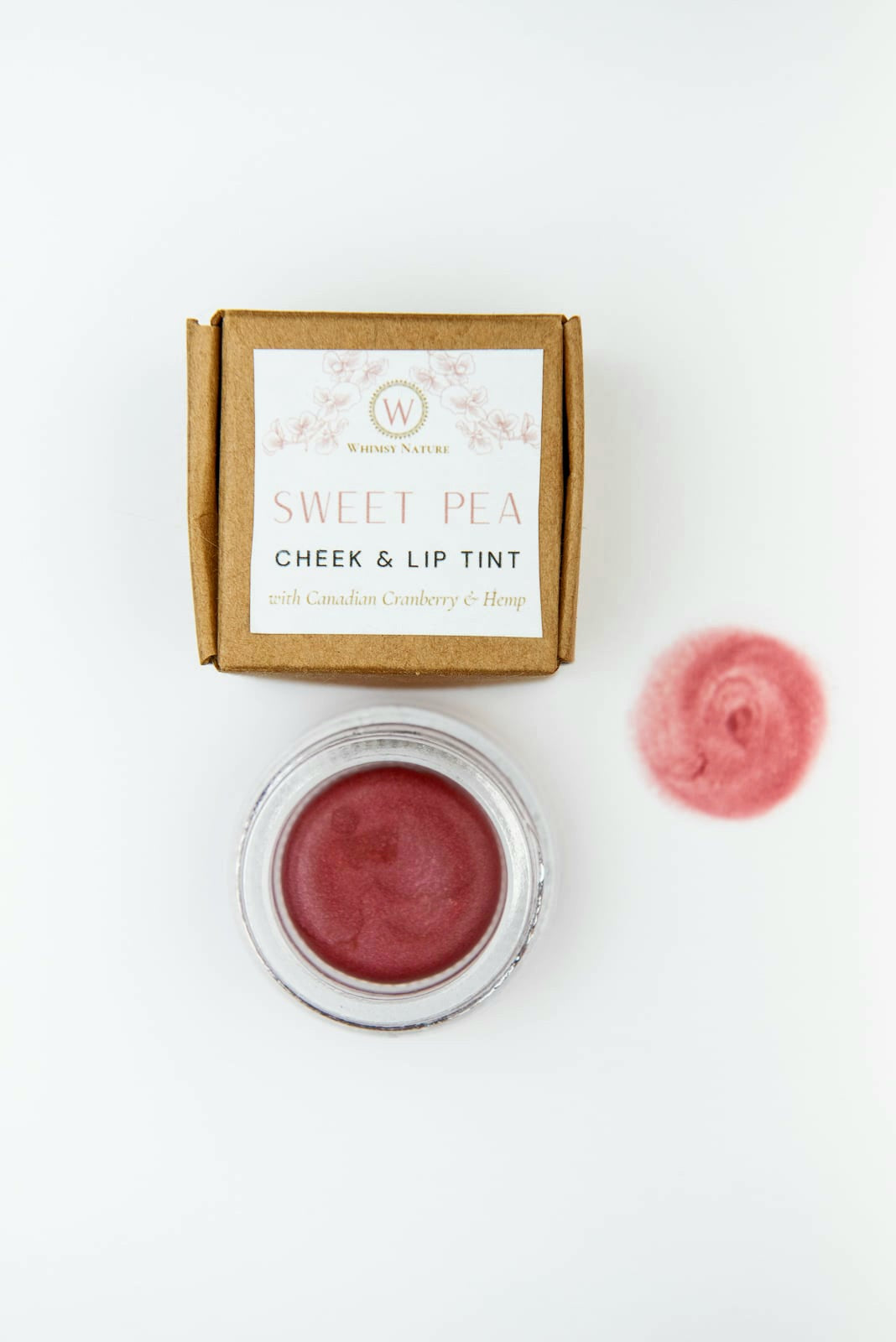 Sweet Pea Cheek & Lip Balm with Canadian Cranberry (New formula & Shade )