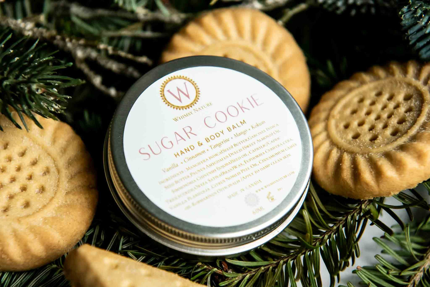 SugarCookie Hand & Body Balm with Vanilla and Cinnamon