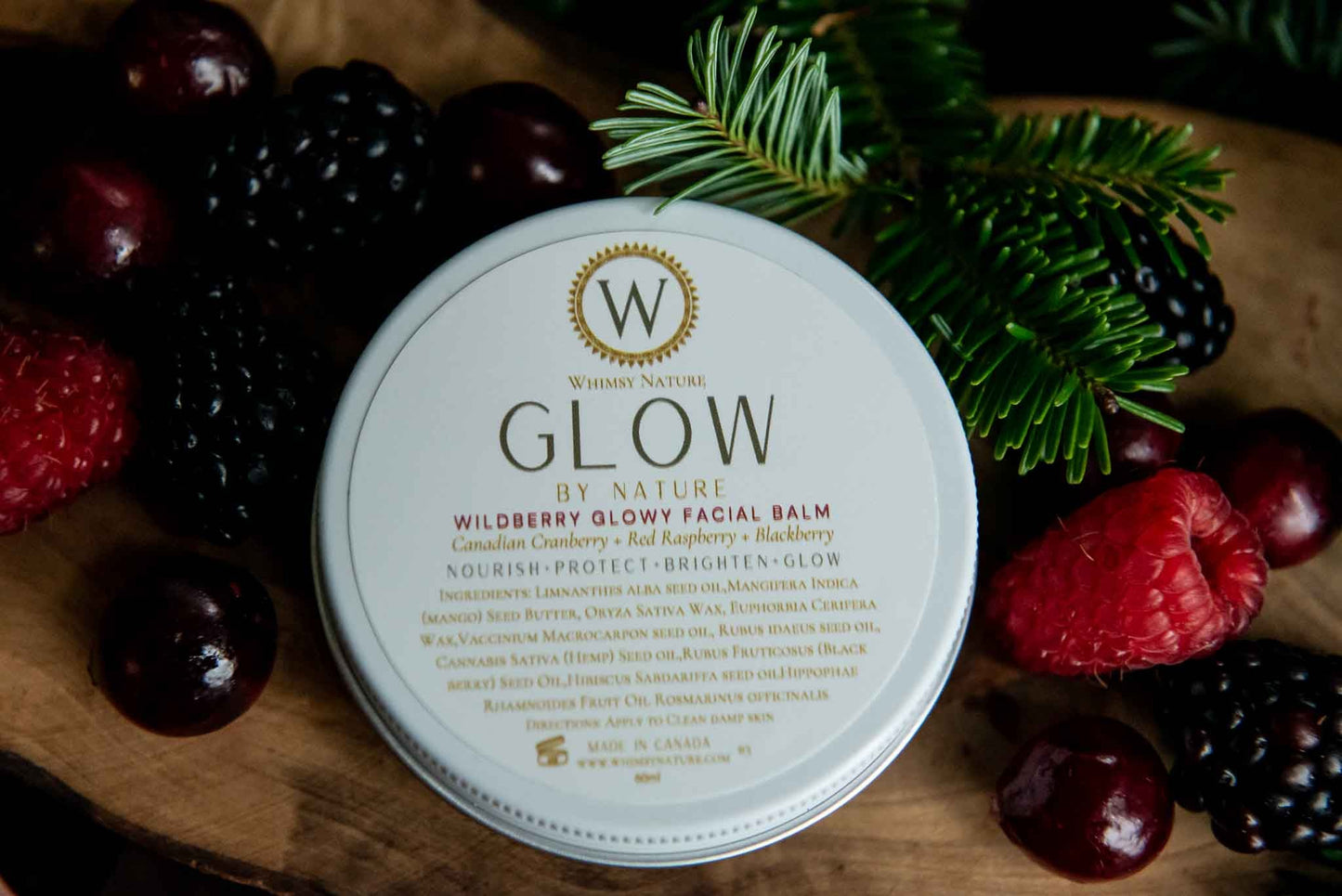 Glow By Nature Wildberry Glowy Facial Balm