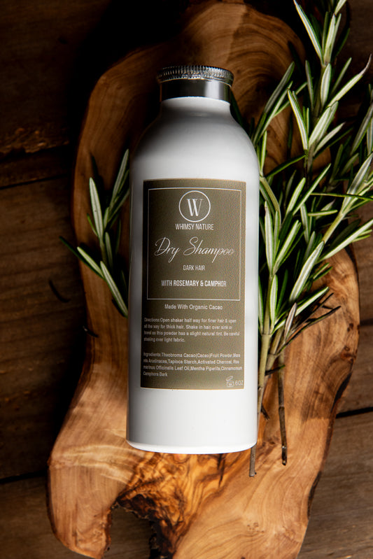 Dry Shampoo With Rosemary & Camphor For Dark Hair