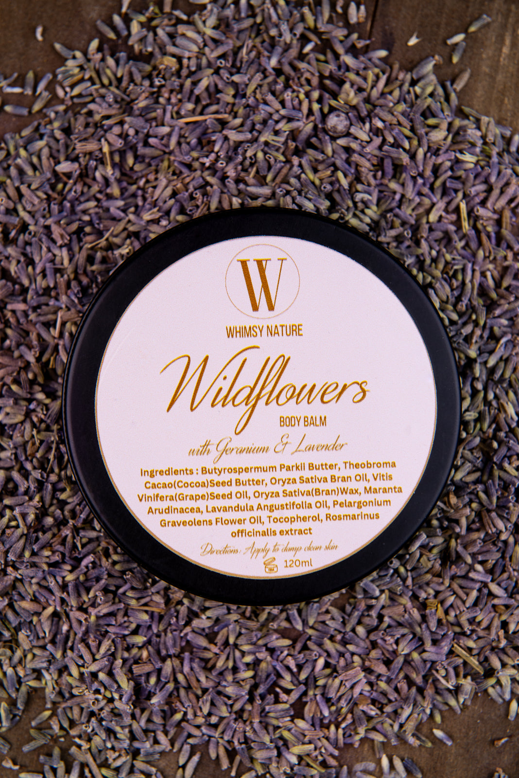 Wildflower Body Balm with Geranium & Lavender