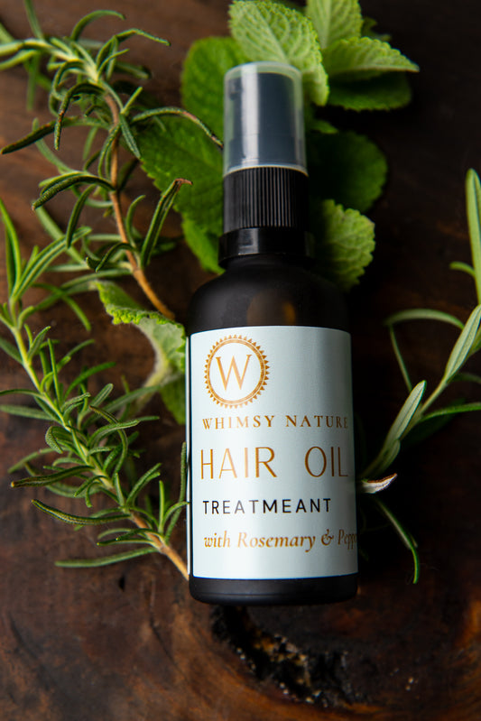 Hair Oil with Rosemary & Peppermint