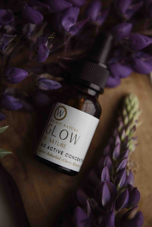 Glow By Nature  Bio Active Concentrate with Lupine -Bakuchiol-Cherry Blossom