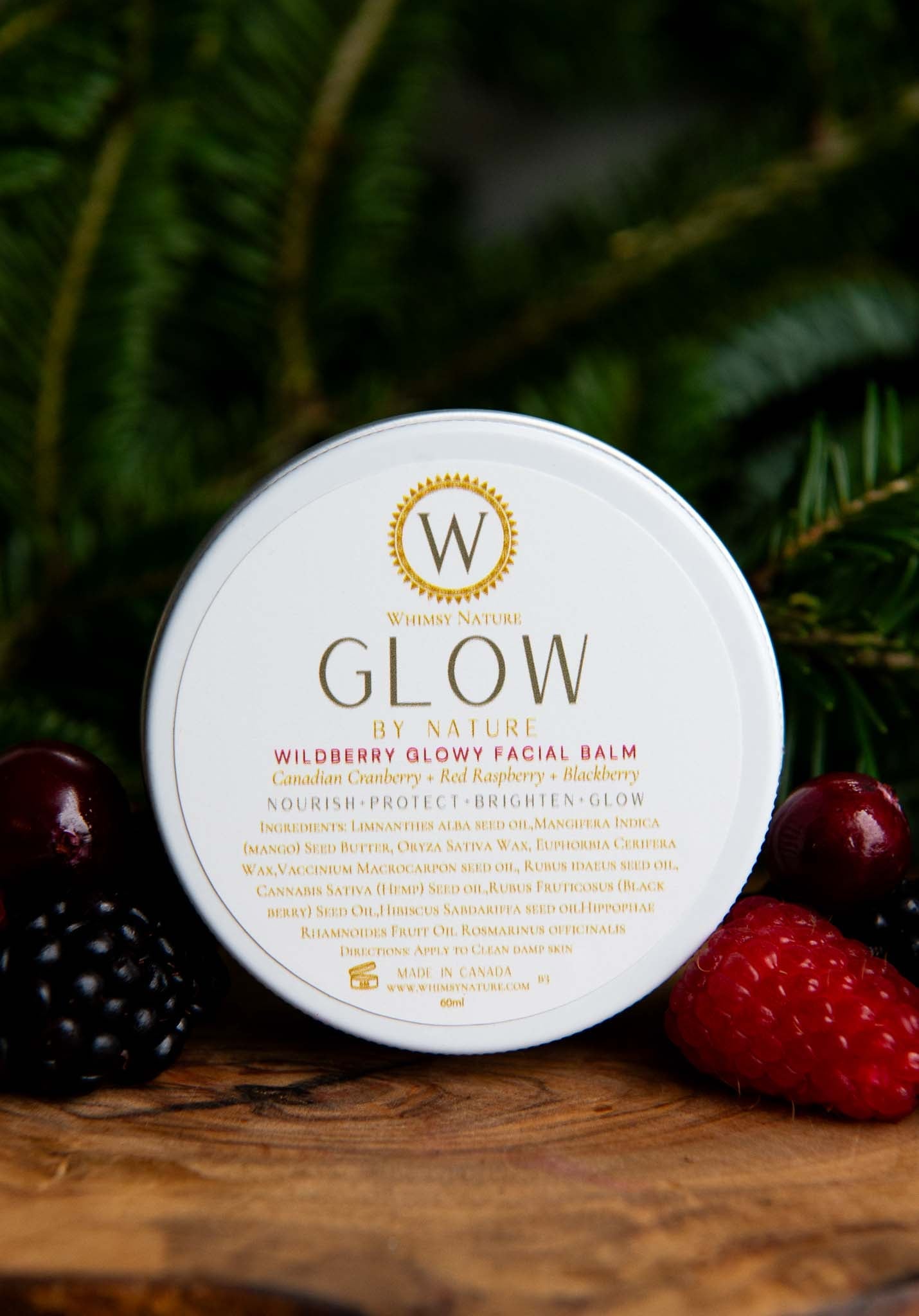 Glow By Nature Wildberry Glowy Facial Balm