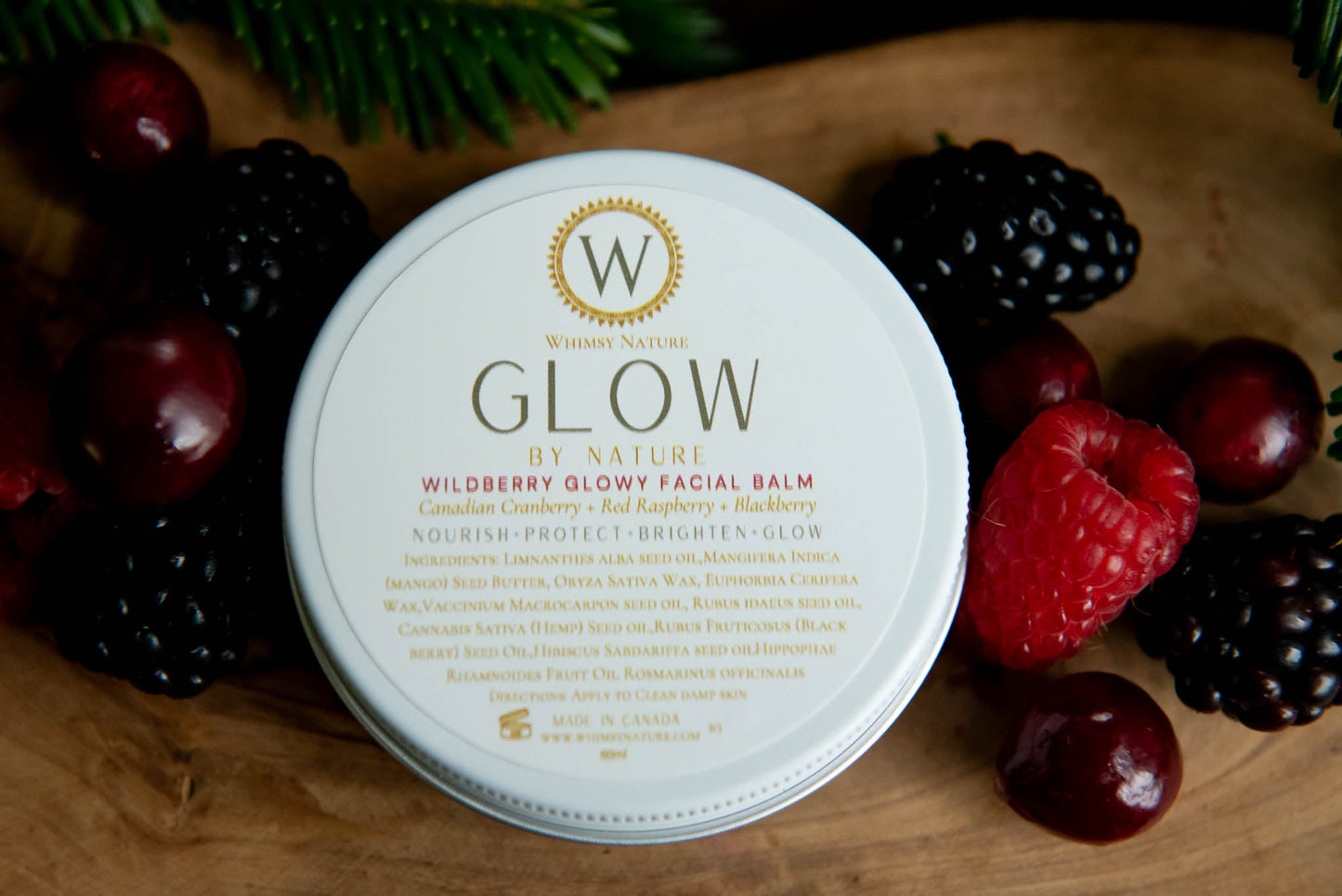 Glow By Nature Wildberry Glowy Facial Balm