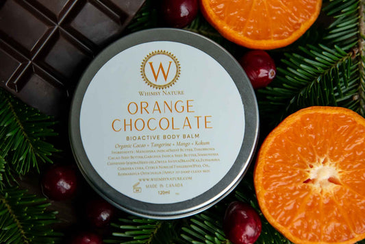Orange Chocolate Body Balm with pure Cacao Butter
