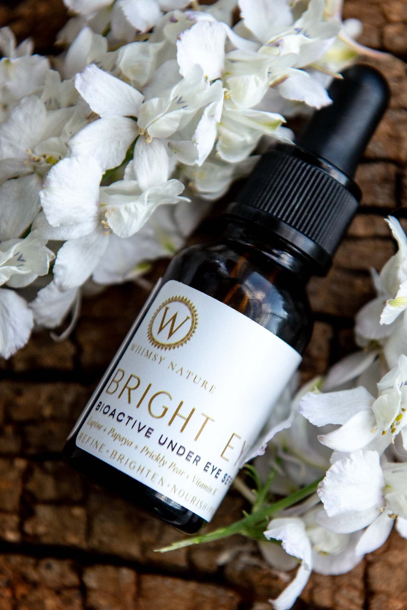 Bright Eyes Undereye Serum with Lupine +Papaya + Prickly Pear + Frankincense & Vitamin K