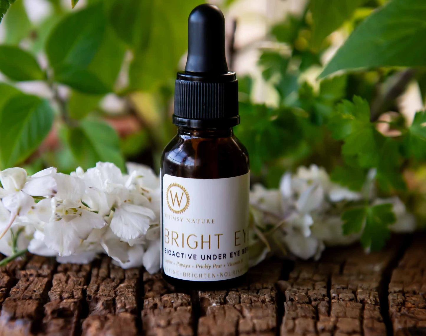 Bright Eyes Undereye Serum with Lupine +Papaya + Prickly Pear + Frankincense & Vitamin K
