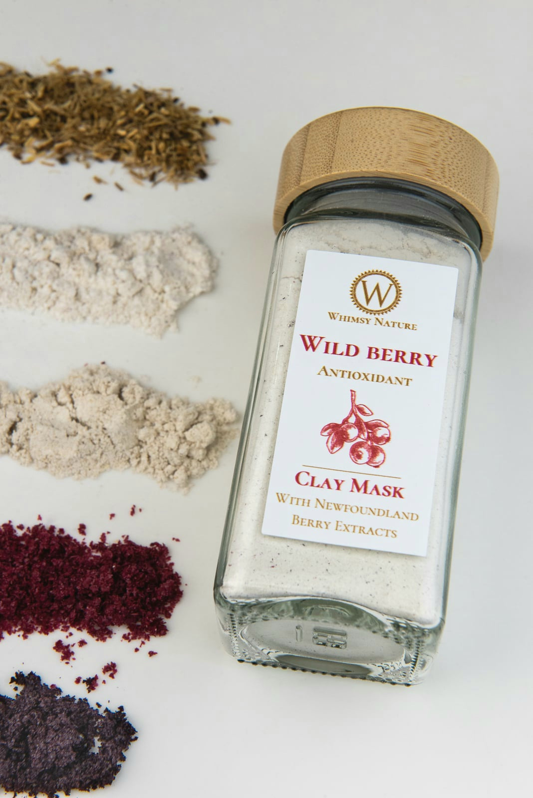 Wildberry Antioxidant Clay Mask With Newfoundland Berry Extracts (will be replaced soon by our 2 in one Cleansing Grains & Mask)