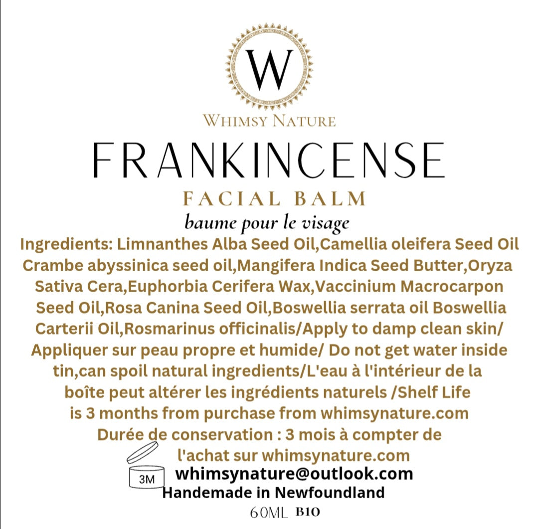 Frankincense Facial Balm