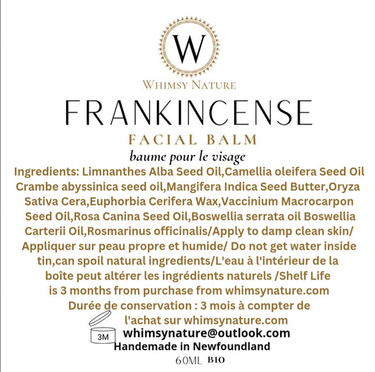 Frankincense Facial Balm