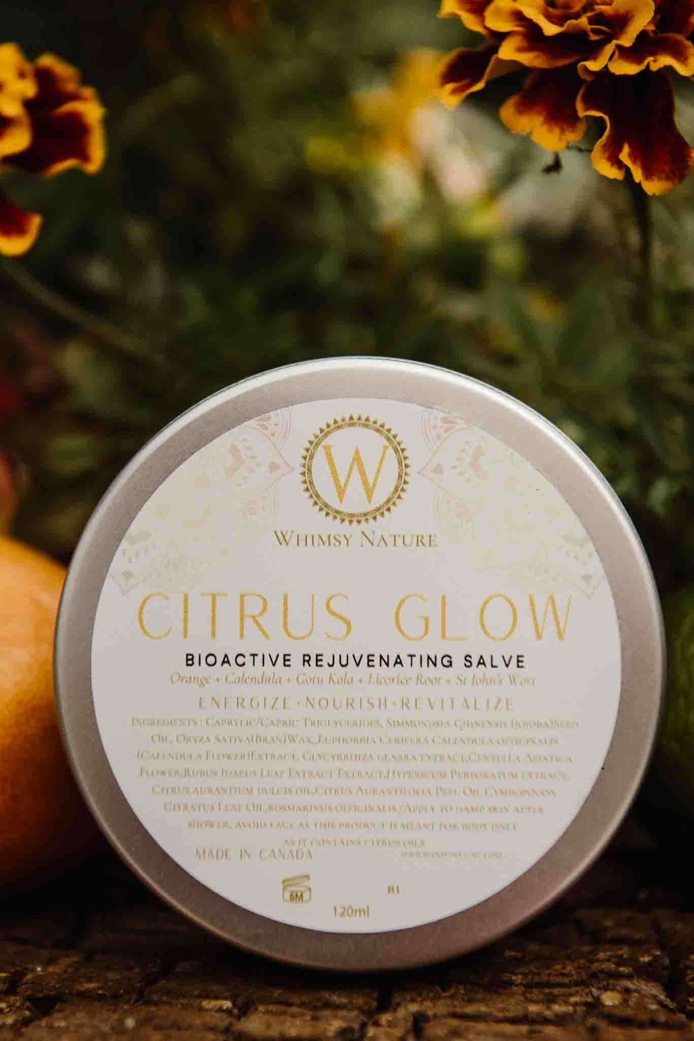Citrus Glow Bioactive Rejuvenating  Salve ✨️Orange + Calendula + Gotu Kola + Licorice Root + St John's Wort