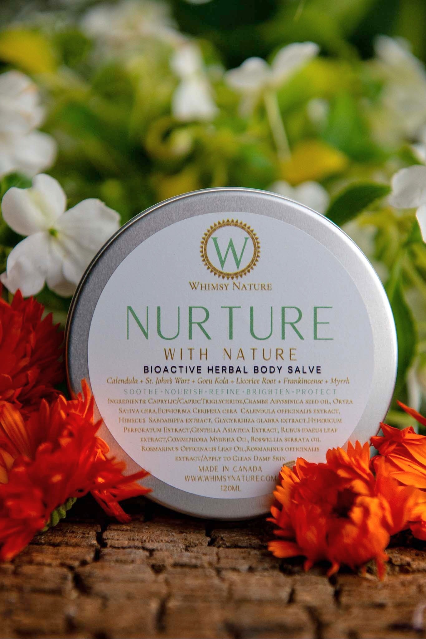 Nurture with Nature Bioactive Herbal Body Salve